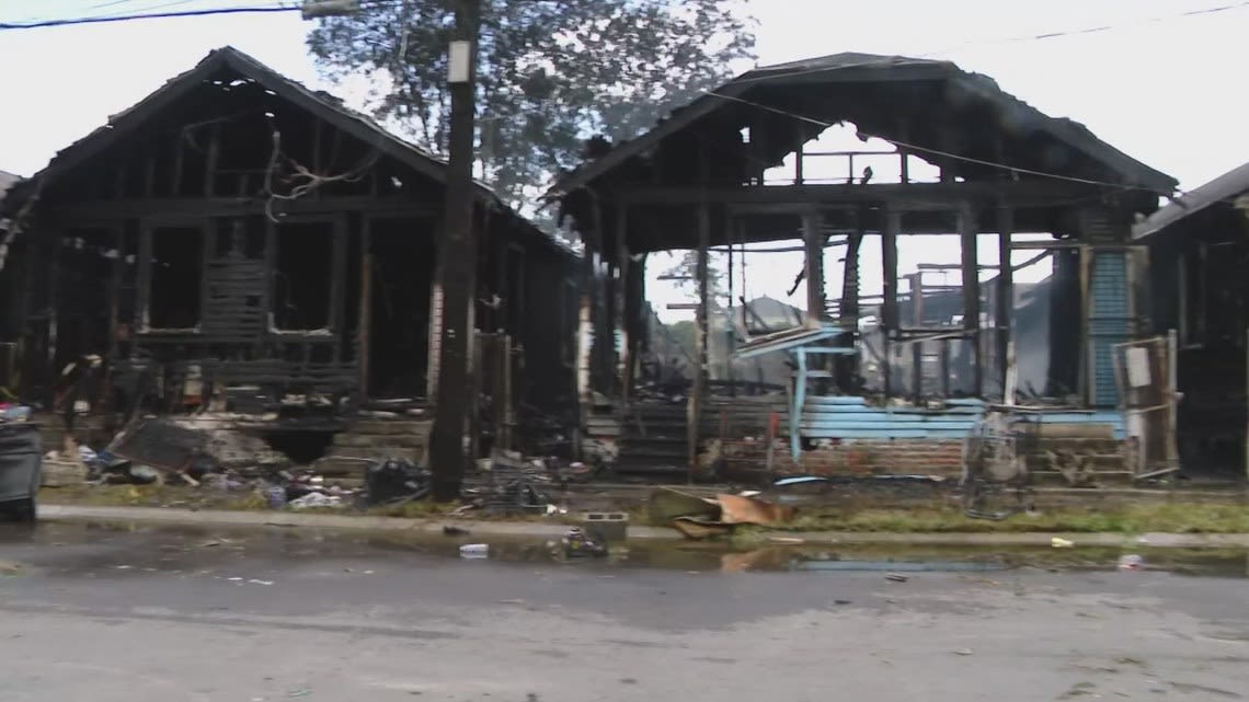 Another abandoned house fire in the 7th Ward