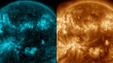 Incredible timelapse shows the Sun's strongest solar flare in a decade