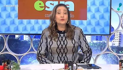 Sonia Abrão leva tombo ao vivo, grita e assusta colegas da RedeTV!