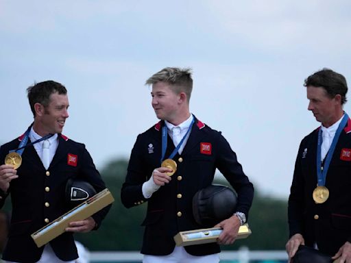 Britain wins equestrian team jumping at the Paris Olympics ahead of the US and France