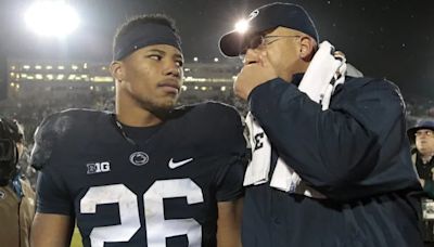 Eagles’ Saquon Barkley defends ‘great’ James Franklin in fired Penn State doctor trial