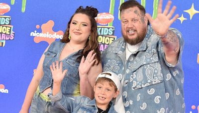 Jelly Roll hits 2024 Nickelodeon Kids' Choice Awards with his kids