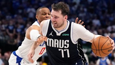 Mavericks-Clippers: Russell Westbrook, PJ Washington ejected from Game 3 after hard foul on Luka Doncic