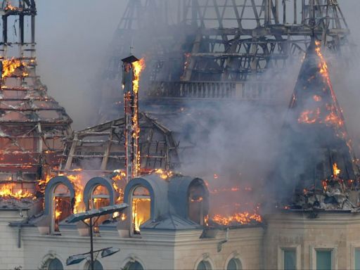 Rusia bombardea el 'castillo de Harry Potter' de Odesa, su Academia de Derecho: cinco muertos y una treintena de heridos