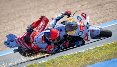 Marquez "crashed in the easiest part" of Jerez MotoGP sprint race