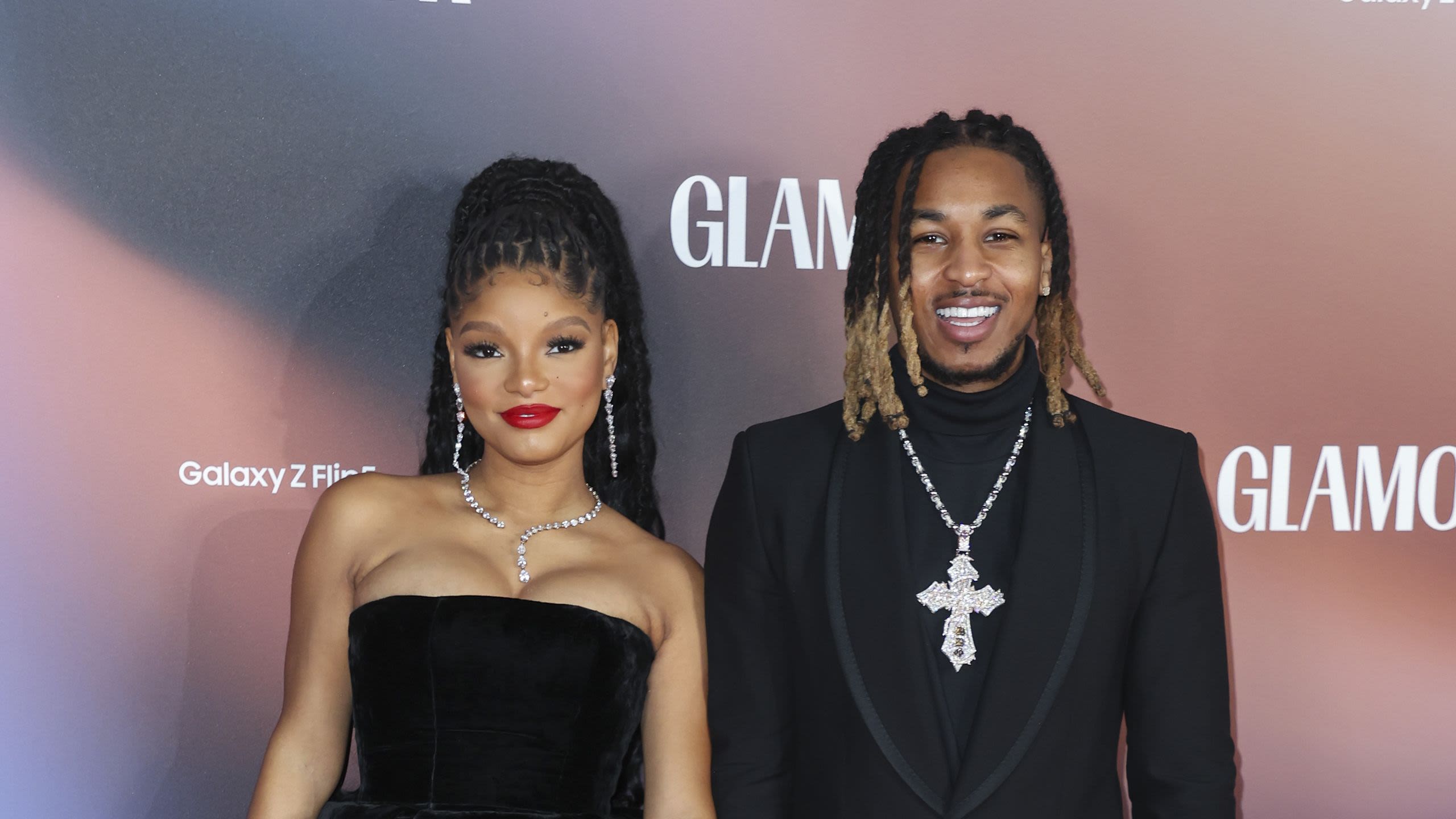 Halle Bailey Shares First Face Picture of Her Son Halo With Boyfriend DDG