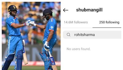 Did Shubman Gill UNFOLLOW Rohit Sharma on Instagram During T20 WC 2024? Check DEETS