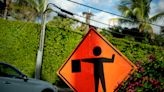 Palm Beach closes lane of South County Road through Friday for water main work