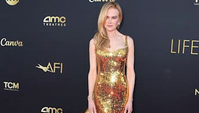 Nicole Kidman y su vestido customizado de Balenciaga: la medalla de oro de la noche