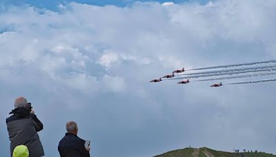 Red Arrows to fly over Herefordshire again TODAY: Here's when