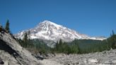 Three of Mount Rainier's glaciers have melted away