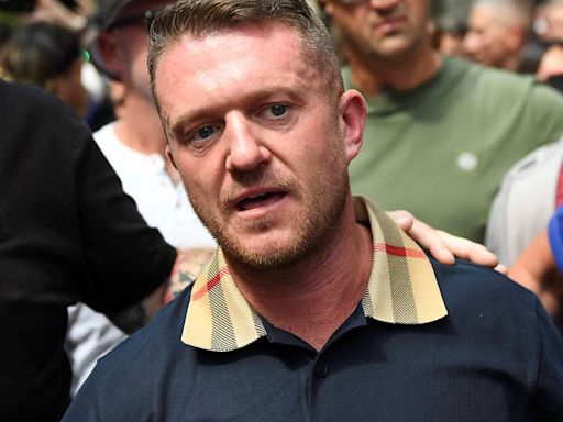 Tommy Robinson posts lyrics to anti-Apartheid song while on the run