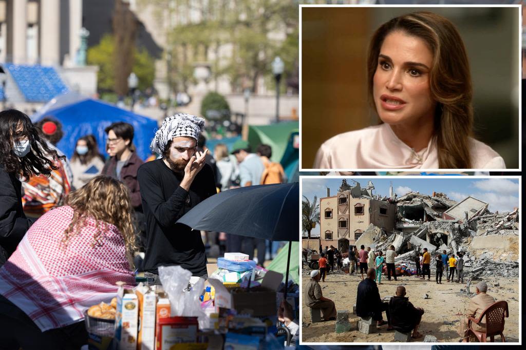 Queen Rania of Jordan defends anti-Israel push on campuses: ‘They are protesting for justice’