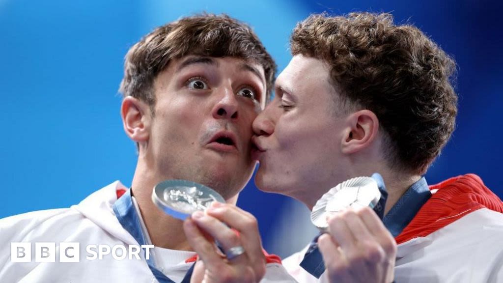 Tom Daley wins fifth Olympic medal alongside Noah Williams with silver in Paris