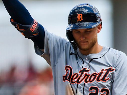 Detroit Tigers CF Parker Meadows sidelined for 'a few weeks' with right hamstring strain