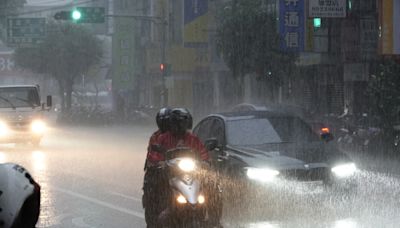 不斷更新》雨區擴大！北北基等13縣市大雨炸到入夜 - 生活