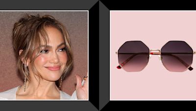 Jennifer Lopez Celebrated Her Birthday Wearing Sunglasses That Look *Just* Like These $17 Amazon Shades