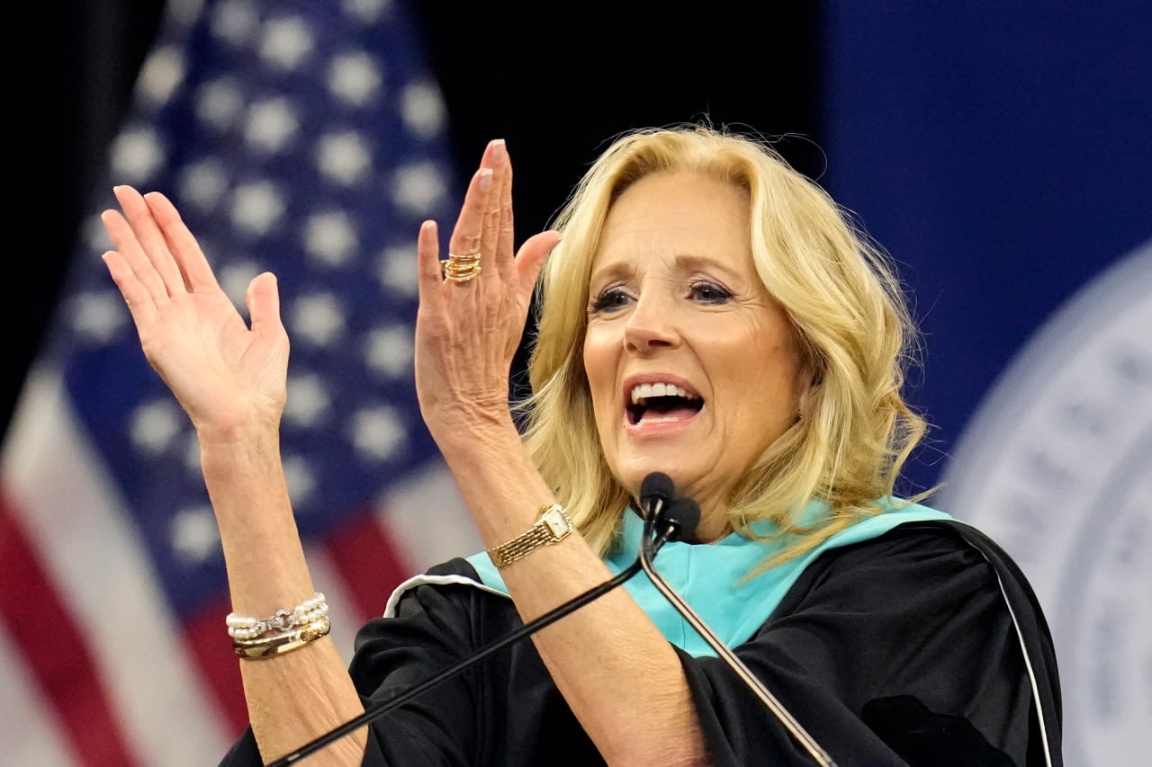 Jill Biden tells Arizona college graduates to tune out people who tell them what they ‘can’t’ do