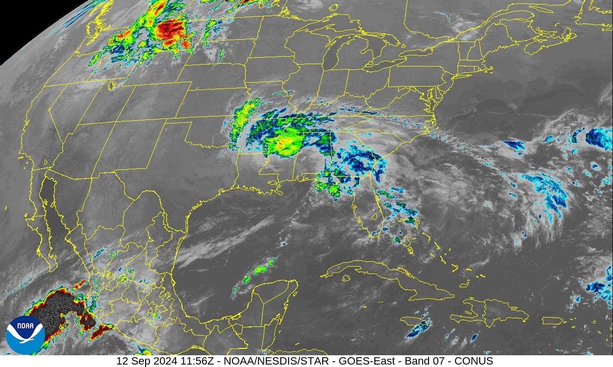 Storm tracker: See latest details on Tropical Depression Francine, projected path of storm