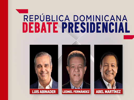 Debate presidencial de República Dominicana este 24 de abril: lo que debes saber