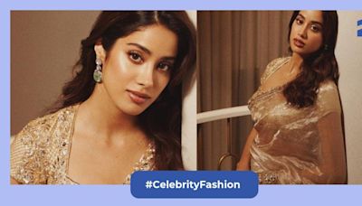 5 sarees from 'Devara' actress Janhvi Kapoor's collection that you need to bookmark right away