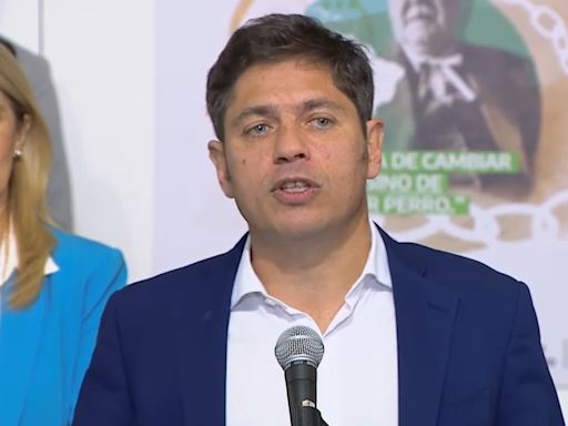 En la previa al Pacto de Mayo, Axel Kicillof criticó el rumbo económico del Gobierno de Javier Milei: "Verso financiero"