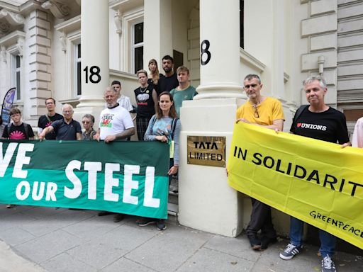 Climate groups and unions demand ‘just transition’ for Tata Steel workers