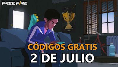 Free Fire | Códigos de hoy martes 2 de julio de 2024: recompensas gratis