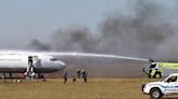 Simulacro de accidente aéreo en Santa Cruz