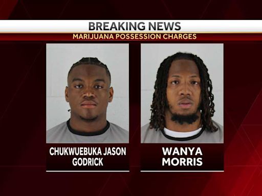 Chiefs players Jason Godrick and Wanya Morris arrested in Johnson County for marijuana possession