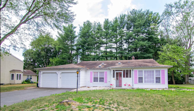 We found a real-life Barbie Dreamhouse for sale in New Jersey. Take a look inside.