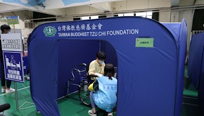 臺中市府結合慈濟進行萬安演習收容安置演練