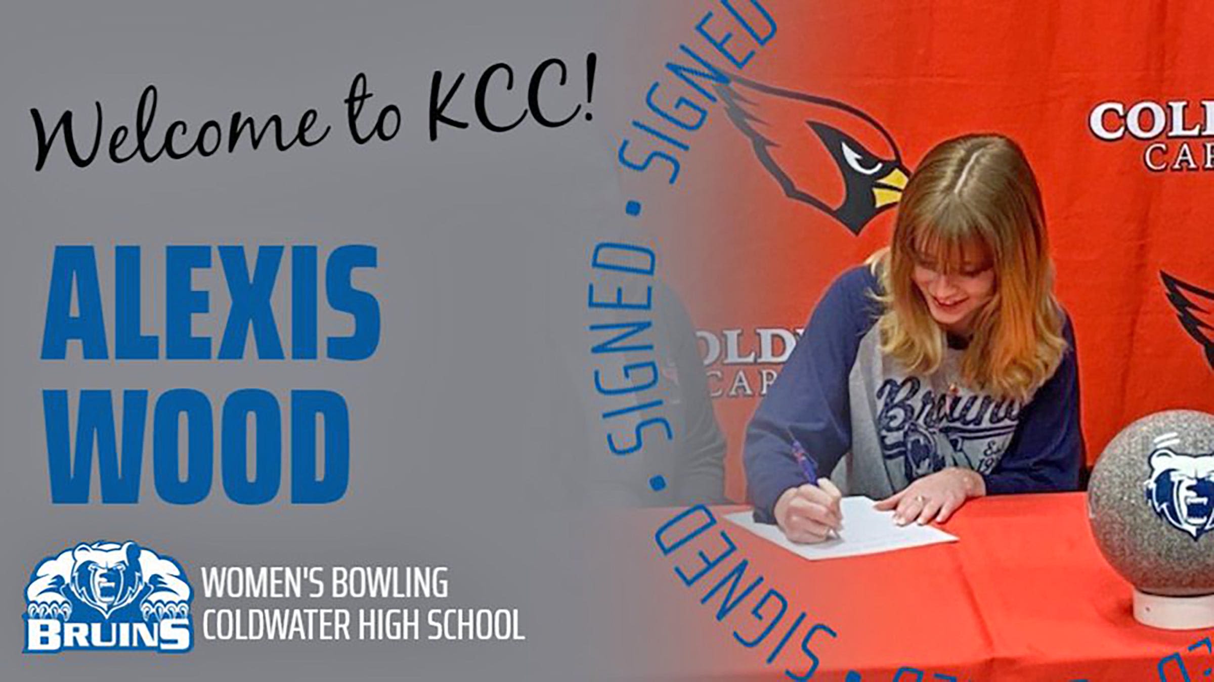 Coldwater's Wood signs on to bowl at KCC