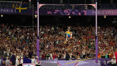 Mondo Duplantis, un ovni sobre el Stade de France, eleva a 6,25m su récord del mundo de pértiga, oro en París