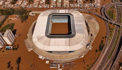 Inundaciones en Brasil: Proliferan las pirañas y Arena do Gremio bajo agua