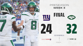 Giants fall to Jets in preseason finale as injuries pile up