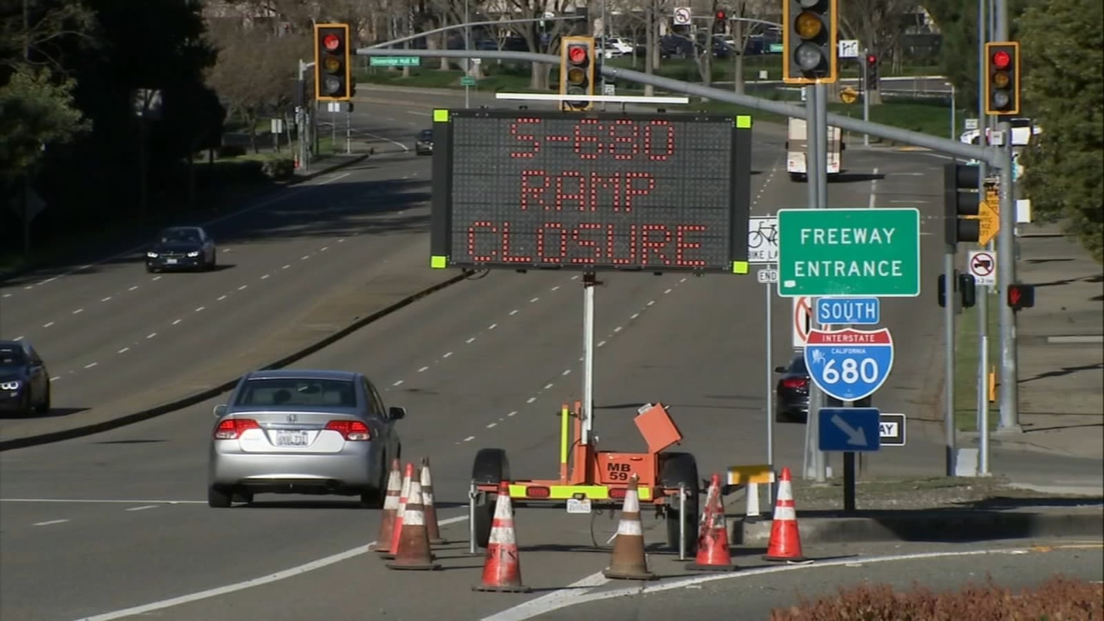 Stretch of I-680 in East Bay is closing this weekend for repair work. Here's what to know