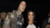 Kourtney Kardashian and Travis Barker Enjoy Socially Distant Disneyland Baby Shower After COVID-19 Diagnosis