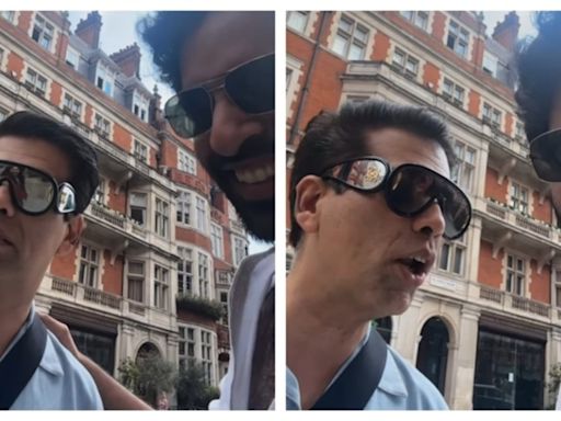 TikToker spots Karan Johar in London, calls him 'uncle' in video; don't miss filmmaker's reaction. Watch