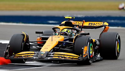 Norris leads Stroll in first British GP practice