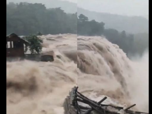 Kerala's Athirapally falls turns deadly amid torrential rains and landslides. Watch