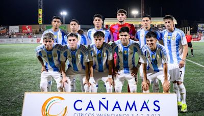 Selección Argentina Sub 20 vs. Uruguay por la final del Torneo de L'Alcudia: día, hora y canal de TV