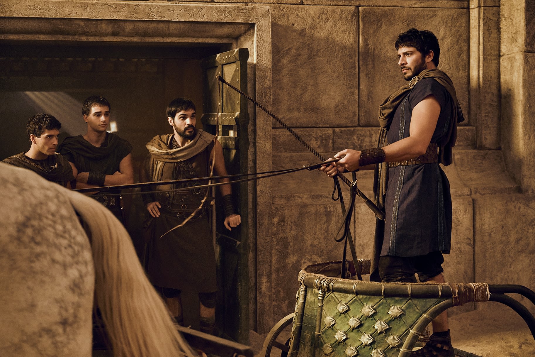How Peacock's Those About to Die Brought Ancient Rome to Life (EXCLUSIVE)