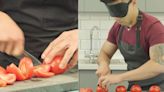 Canadian Chef Sets Record For Cutting Most Tomatoes Blindfolded In A Minute