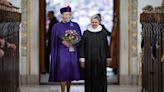 Danish royals attend church service to mark King Frederik's first visit outside the capital