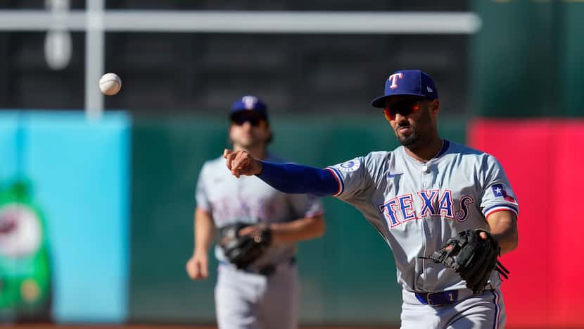 Texas Rangers second baseman Marcus Semien named AL Player of the Week