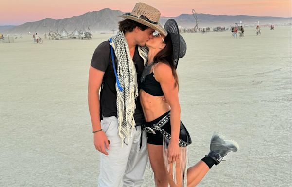 Danica Patrick Debuts New Boyfriend, Shows Her Abs in Burning Man Photos