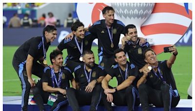 Scaloni 'Eternally Grateful' Following Argentina’s Second Consecutive Copa America Victory