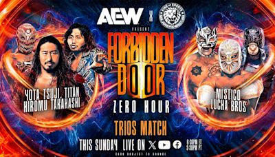 Mistico y Lucha Bros formarán equipo en AEW x NJPW Forbidden Door