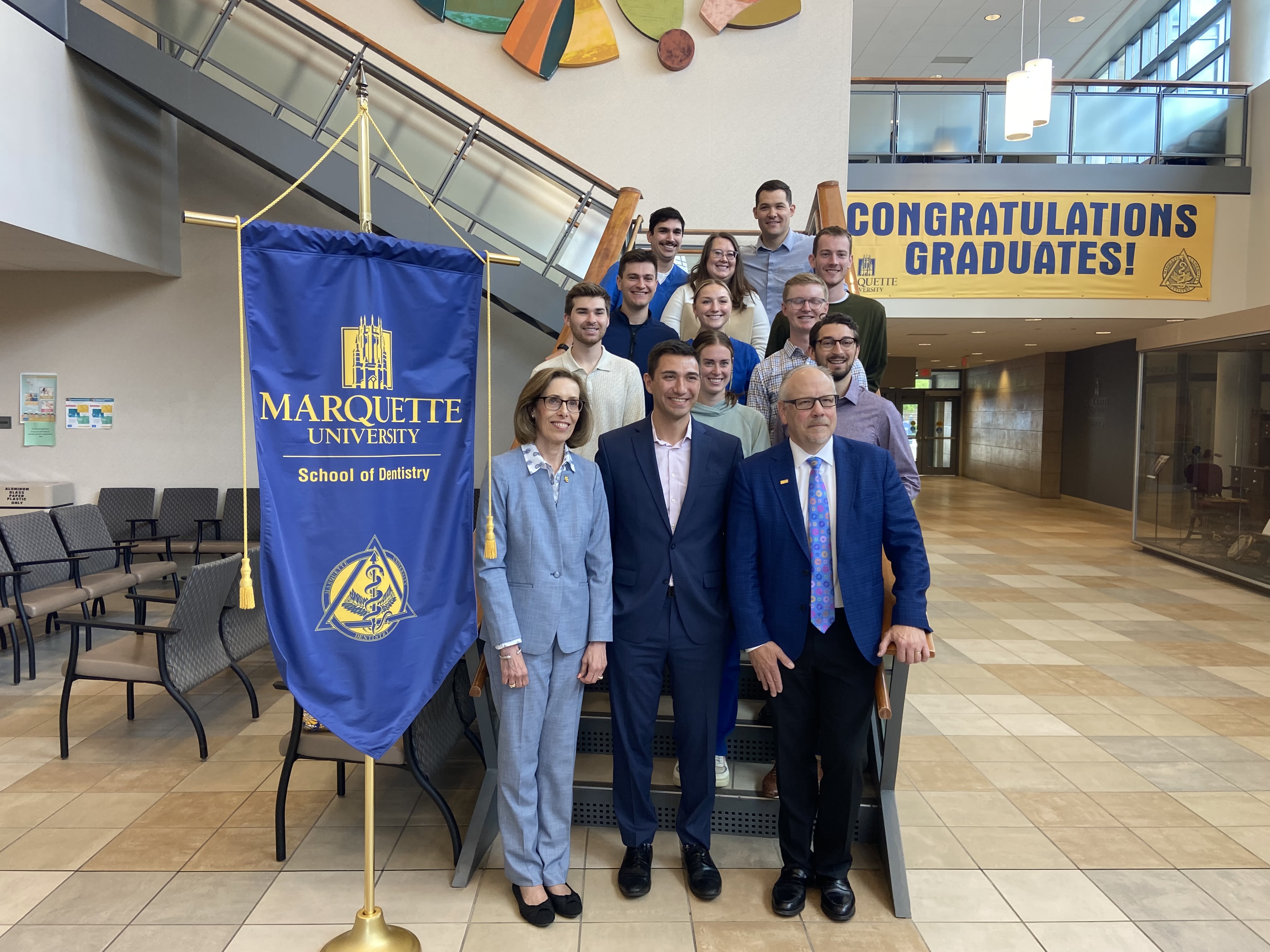 Young dentists become first in nation to graduate from Marquette University with 'privilege diplomas'